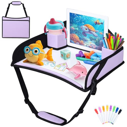 Toddler Car Seat Travel Tray FOR Road Trip Activities