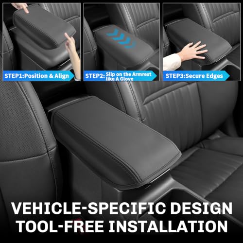 for 2027 Kia Seltos Armrest Cover [Gas Only. Not for Hybrid]