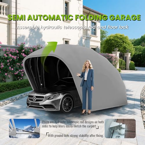 18×8.2×7.5FT Heavy Duty Carport