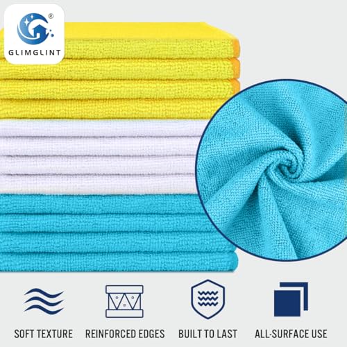 Microfiber Cleaning Cloth (12 Count)