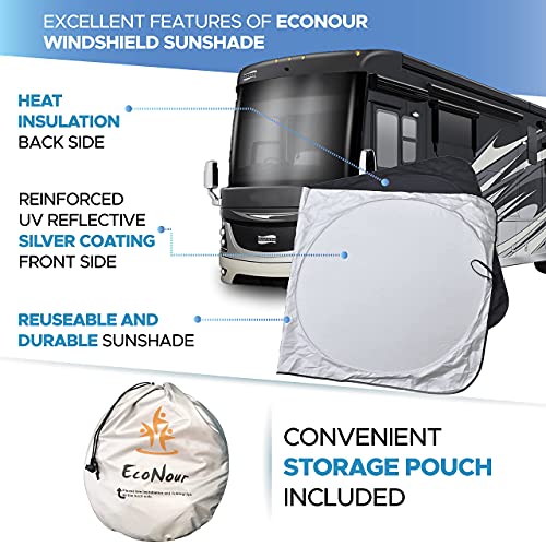 RV Windshield Sun Shade