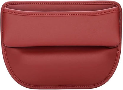 for Tesla Model 3 Y X S Car Side Seat Crevice Storage Pocket Box Built-in Cover Water Cup Key Phone Holder Organizer