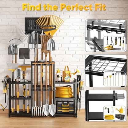 42" H Large Garden Tool Organizer
