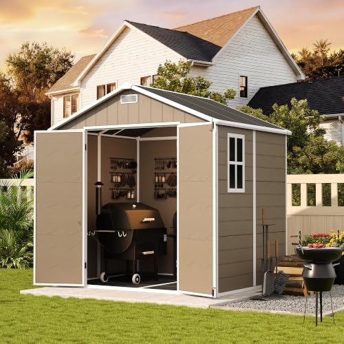 Resin Storage Shed 8 x 6 FT