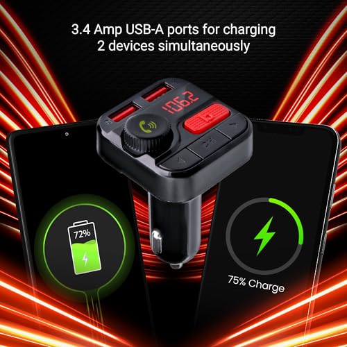 Monster Bluetooth FM Transmitter for Car Cigarette Lighter