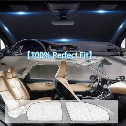 8pcs Thicken Sun Shades for Lexus NX 2015