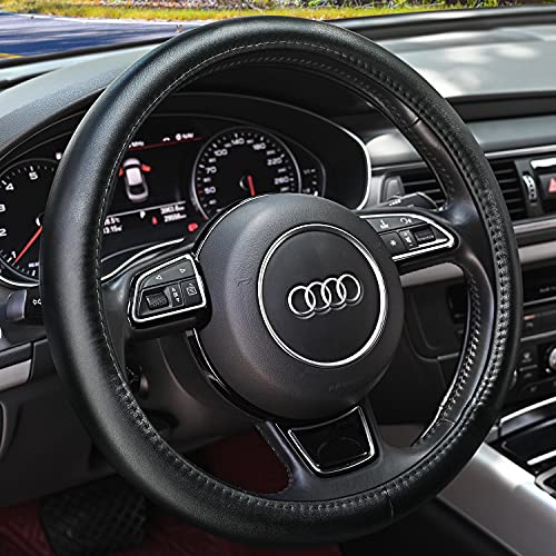Heavy Duty Pure Cowhide Steering Wheel Cover