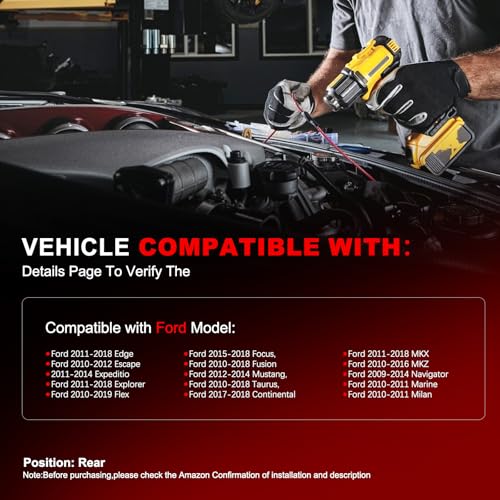 Parking Assist Sensor Compatible with Ford Edge Escape Expedition Explorer Flex Focus Fusion Mustang Taurus