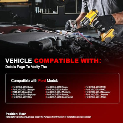 Parking Assist Sensor Compatible with Ford Edge Escape Expedition Explorer Flex Focus Fusion Mustang Taurus