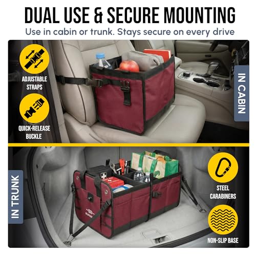 Extra Large Car Trunk Organizer