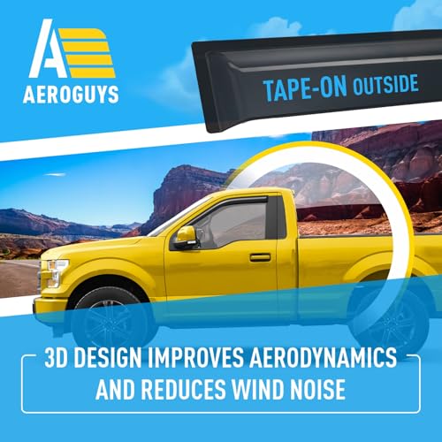 Extra Durable Window Deflectors Tape (2 Count)