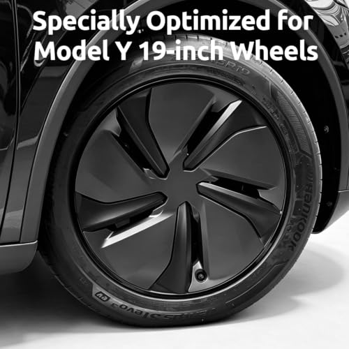 Automotive Alloy Wheel Rim Protector 19 Inch Alloy Rim Guards for Car Rims Compatible with Tesla Model 3 Model Y 19 Inch (4 Count)