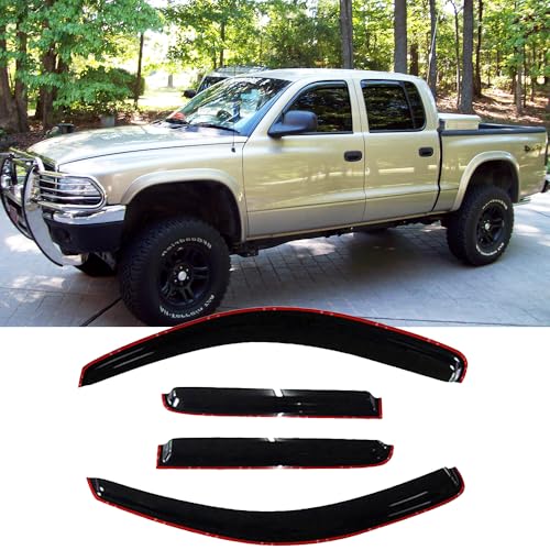 Window Visors Rain Guards for 2000 (4 Count)