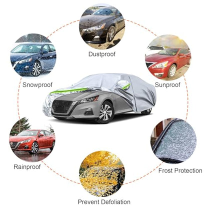 6 Layers Waterproof Car Covers Replace for 2002