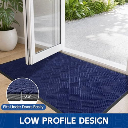 Durable Indoor Outdoor Door Mat (12 Sq Ft)