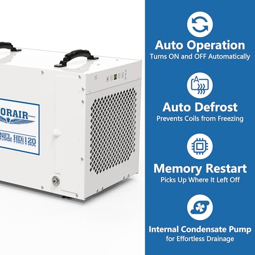 235 PPD Dehumidifier with Pump for Crawl Space and Basement