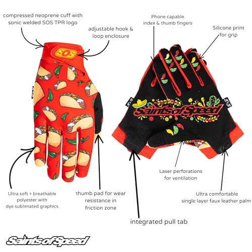 Tacoholic Dirt Bike Gloves