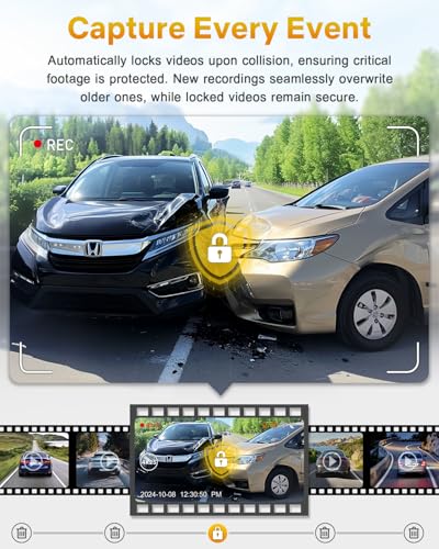 4K Dash Cam Front