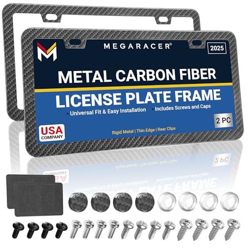 Premium Slim License Plate Frames