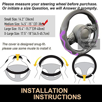Comfy Grip Steering Wheel Cover Universal 14.5