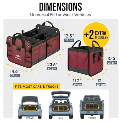Extra Large Car Trunk Organizer