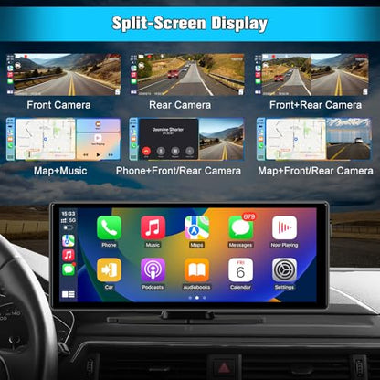 10.26" Carplay Screen for Car Portable