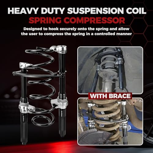 2 Piece Coil Spring Compressor Tool