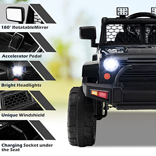 Ride on Car 12V Battery Powered Truck Vehicle with Remote Control