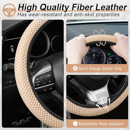 Elastic Stretch Steering Wheel Cover