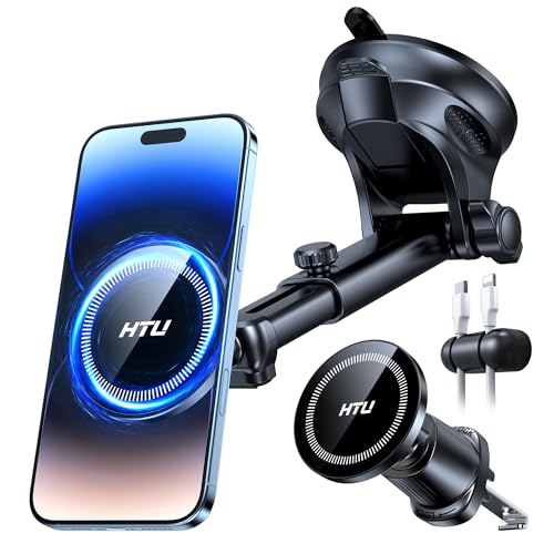 Military Grade for MagSafe Car Mount Holder【Upgraded Strongest Suction】