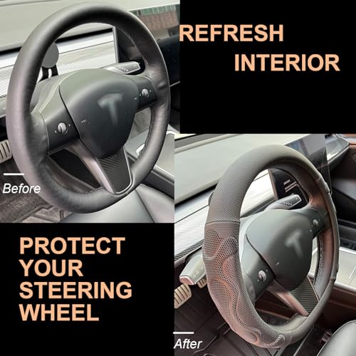 Comfy Grip Steering Wheel Cover for Tesla Model Y
