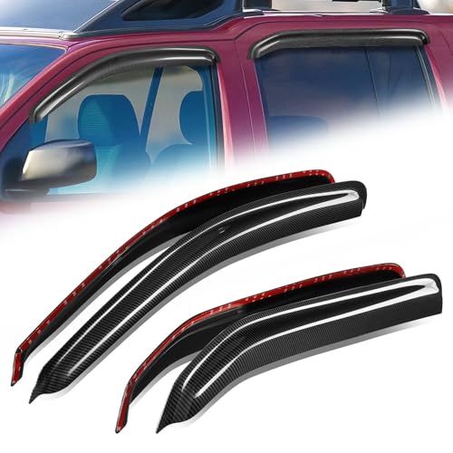 4PCS Tape On Window Visors for 2005 (4 Count)