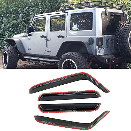 Window Visors Rain Guards for 2007 (4 Count)
