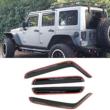 Window Visors Rain Guards for 2007 (4 Count)