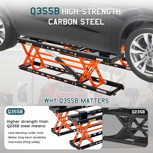 7000 lb Portable Car Lift for Home Garage
