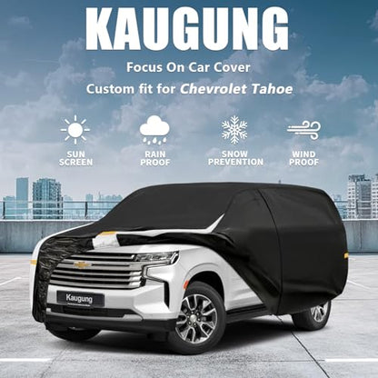 10 Layers Car Cover Custom Fit for Chevrolet Tahoe 2000