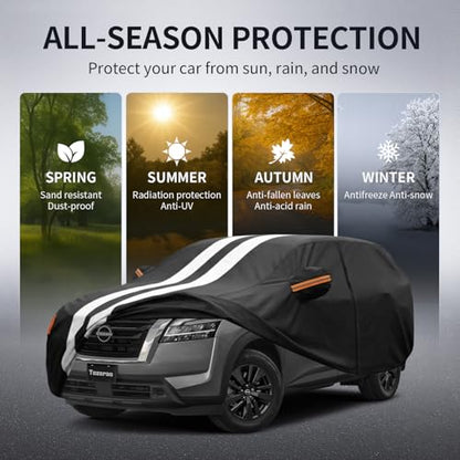 Multi Layer Car Cover Custom Fit for Nissan Pathfinder