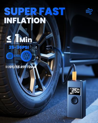 Tire Inflator Portable Air Compressor