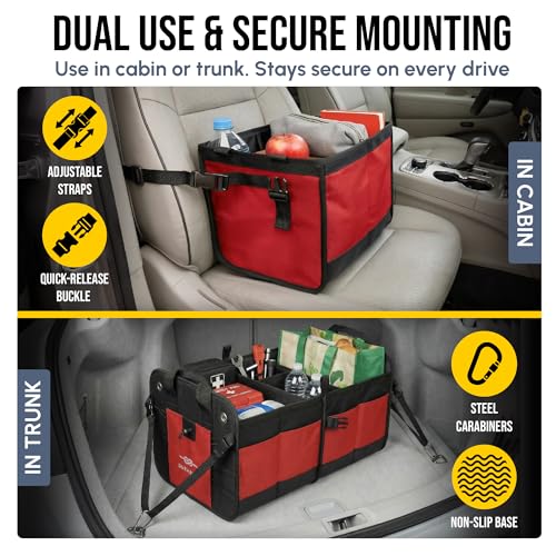 Extra Large Car Trunk Organizer