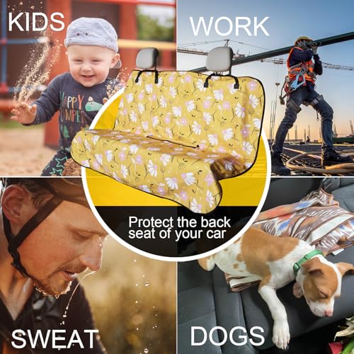 Back Seat Cover for Car Trucks Van SUV Jeep