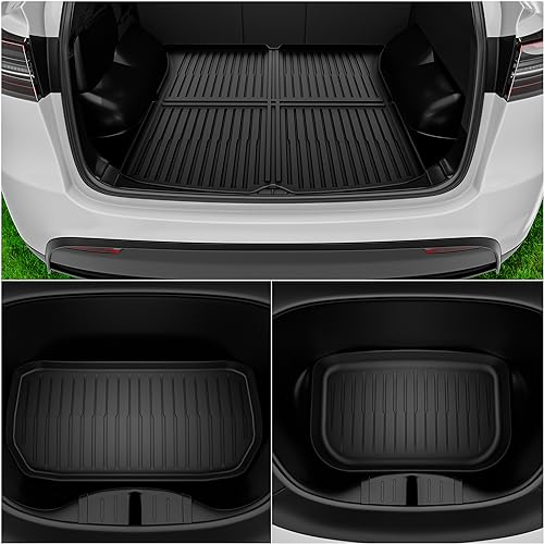 Floor Mats Fit for 2024 2025 2026 Tesla Model 3 Highland 6PCS