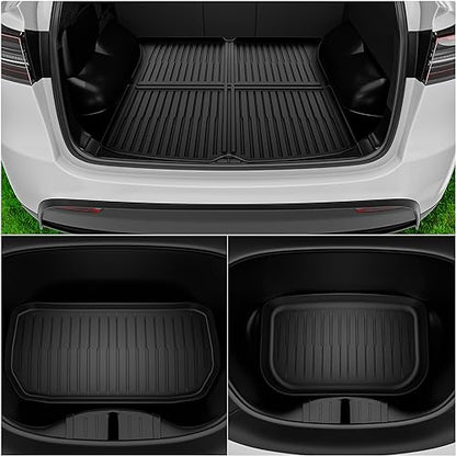 Floor Mats Fit for 2024 2025 2026 Tesla Model 3 Highland 6PCS