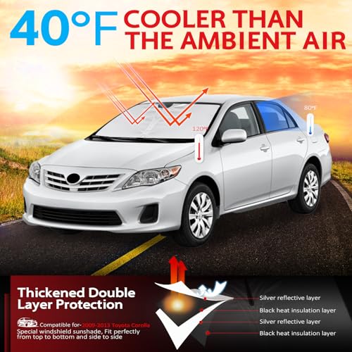 Windshield Sun Shade for 2009