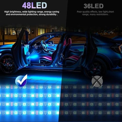 2Pack Car LED Lights (8 Count)