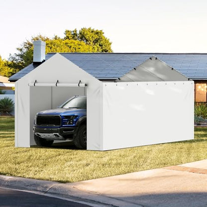 Carport Replacement Canopy Cover Side Wall 10 x 20 ft