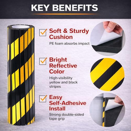 Garage Wall Protector 15.7" H x 9.8" W (4 Count)