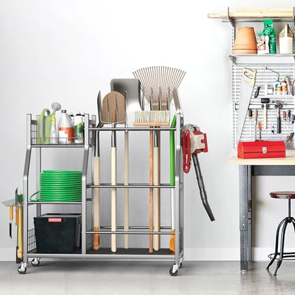 Garden Tool Organizer Stand