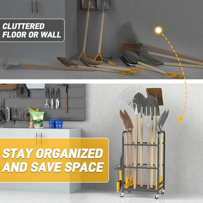 Garden Tool Organizer Stand