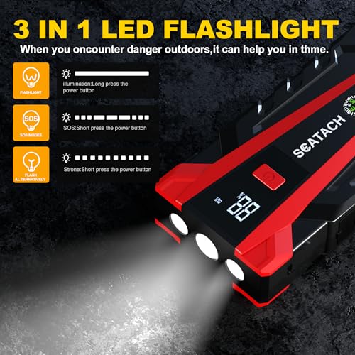 3000A Car Battery Jump Starter