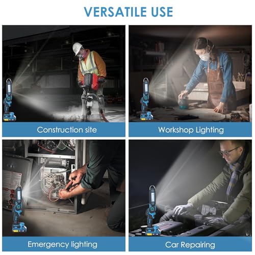 LED Work Light for Makita 18V LXT Lithium Battery